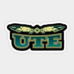 Ute Tribe Sticker